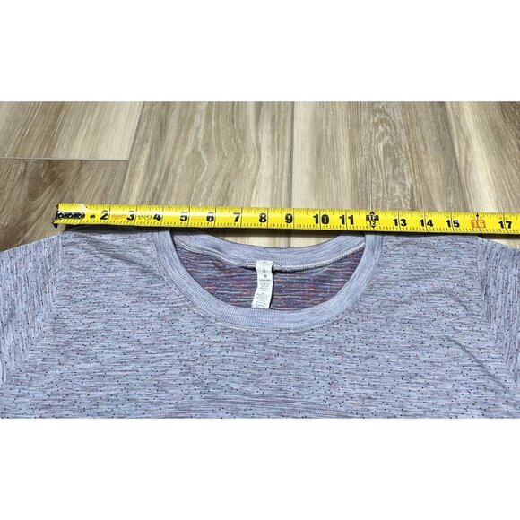 Lululemon Swiftly Tech Purple Relaxed Short Sleeve Shirt - Size 12 - Picture 14 of 16